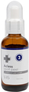 V45 Acless Acne Spot Peel - Пилинг анти-акне, 50 мл 
