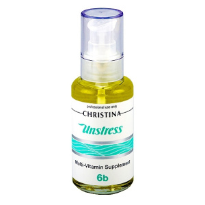 Шаг 6B Unstress Multi Vitamin Supplement - Массажное масло с мультивитаминами, 100 мл
