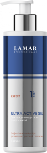 Гель для дезинкрустации лица с алоэ и мятой ULTRA ACTIVE GEL, 400 мл