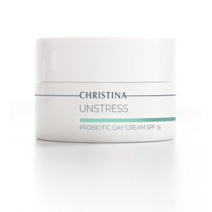 Unstress Probiotic Day Cream SPF15 - Дневной крем с пробиотическим действием SPF15, 50 мл