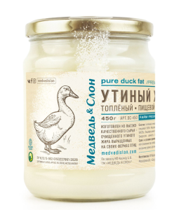 МиС Жир Утиный топлёный, 450 мл банка