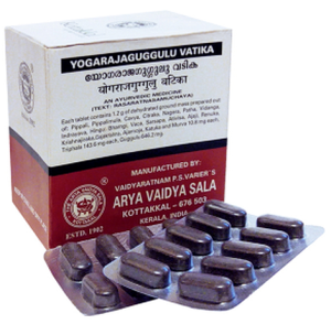 Kottakkal Yogaraj Guggulu - Коттаккал Йогарадж Гуггулу, 100 таблеток