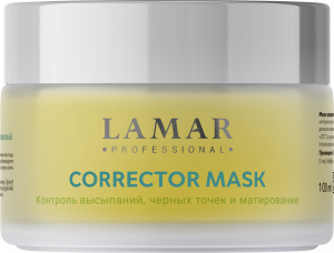 Маска-корректор против несовершенств кожи с салиц.кис.и серебром CORRECTOR MASK,100 мл