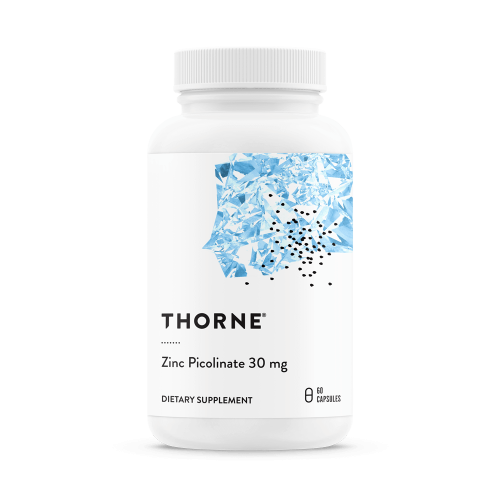 THORNE Zinc Picolinate 30 мг, 60 капс