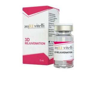 Aurevitelli 3D Rejuvenation - Пептиды топичные кожным покровам лица, шеи и декольте, флакон 5 мл