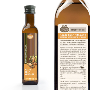МиС Масло ядер миндаля, 250 мл