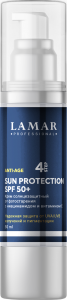 Крем солнцезащитный от фотостарения c ниацинамидом и витамином Е SUN PROTECTION SPF 50+, 50 мл