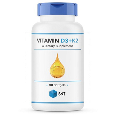 SNT Vitamin D3 + K2 2000 ME, 90 табл
