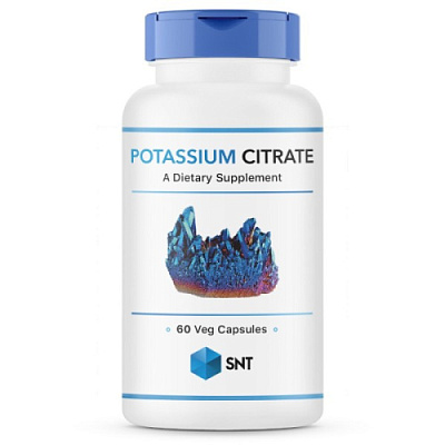 SNT Potassium Citrate - Калий цитрат 99 мг, 60 капс